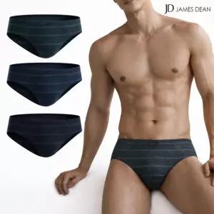 남자스판삼각팬티 브리프 인밴드 신축성 아빠 3종 세트