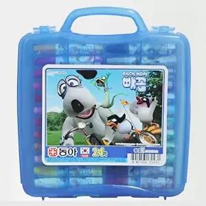 고품질 동아크레파스 24색 남 디자인랜덤 남아크레파스 빼꼼크레파스 동아크레파스 국산크레파스 WFIQ9AN