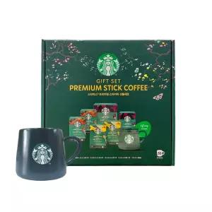 스타벅스 프리미엄 스틱 커피 선물 세트 (80포+머그컵 1개 포함)
