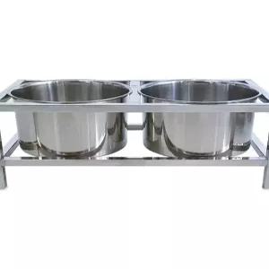 스텐 대형견 물그릇 강아지 밥그릇 사료 반려견 고양이 스테인레스 개밥