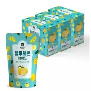 [맥널티]블루레몬 에이드 190mLx10팩x3번들 무배