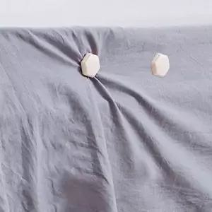 시트 458FWV30 고정클립 4p세트 화이트 침구 클립 미끄럼방지