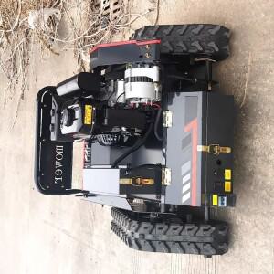 맞춤형 원격 제어 잔디 깎는 기계 RC 크롤러 모든 지형 경사면 예초기 트랙 무선 조종 절단기 로봇 M