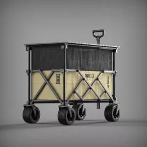 트루버 캠핑용품 이동 수레 웨건 접이식 카트 폴딩 캐리어 BNS