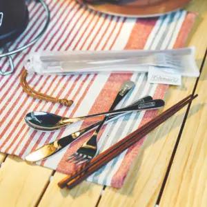 콜맨 캠핑 1인 수저 커트러리 세트 스테인레스 퍼스널 BNS