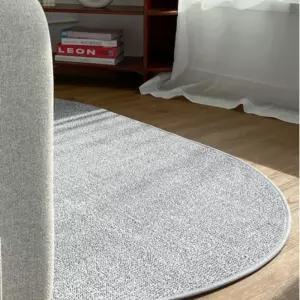 한스갤러리 아이방 타원형 카페트 그레이 150X200 BNS