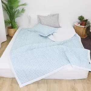 여름 537AGN27 체크 쿨 베개커버 베개솜
