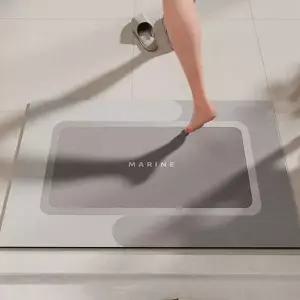 폭신한 570SAI80 소프트 규조토 발매트 2종세트 그레이