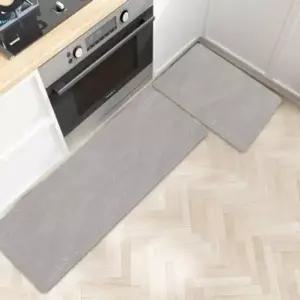 빠른건조소프트규조토발매트2종세트(키친)그레이 855TBZ87