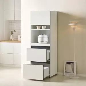 포비 주방 광파 수납 600 서랍 렌지대 BJM133