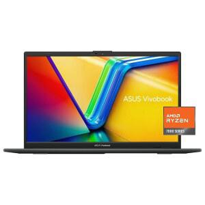 ASUS 비보북 Go 15.6 u201D FHD 슬림 노트북, AMD Ryzen 3 7320U 쿼드 코어 프로세서, 8GB DDR5 RAM, 128GB SSD, 윈도우 11 홈, 고속 충전, 웹캠 실드, 군용 등급 내구성, 블랙, E1504FA-AS33