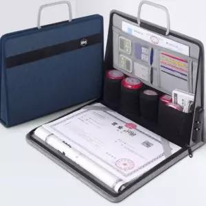 인감도장 도장 결재 통장 보관함 수납 옥쇄 날인 수제 수납함 사업 가방 인감 문서보관