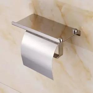 휴지걸이 모던 바쓰 선반형 스테인리스 화장지 걸이