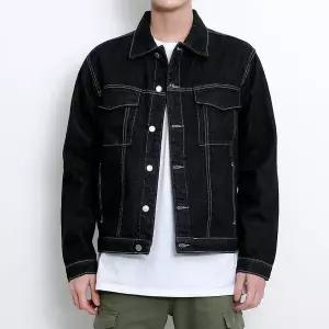 [하프클럽/코디제이]남자 M 타임포켓청자켓 데님자켓 데일리룩 남친룩