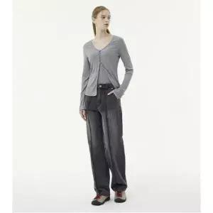 플라스틱아일랜드 절개 데님 팬츠 PQ3DP881 896167