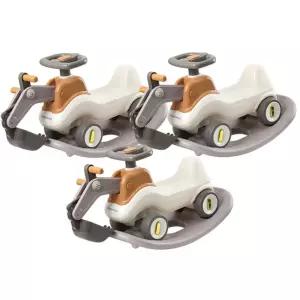 어린이집 실내놀이용 흔들말변신 포크레인 붕붕카 3개 선물 균형감각 실외용