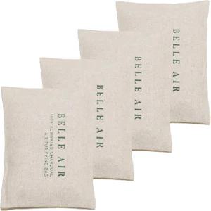 벨 에어 100 활성탄 공기 정화 봉투 냄새 흡수제 대나무 보다 6배 더 효과적 가정 자동차 냉장고 등의 독소