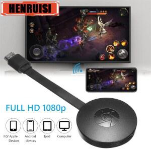 1080P G2 미라스크린 디스플레이용 애니캐스트 와이파이 HDMI 호환 휴대용 미라캐스트 동글 TV 안드로이드 미러 스크린