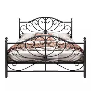 유럽식 침대 프레임 엔틱 철제 클래식 공주풍 인테리어