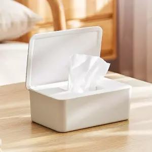 위생적인 마스크보관 물 티슈 케이스 뽑아쓰는 휴지 커버 캡형 수납함
