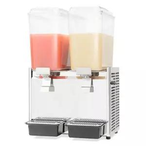 웰아이스 LP18x2 냉음료 디스펜서 업소용 아이스티 기계 슬러시 디스펜서 18L 2구