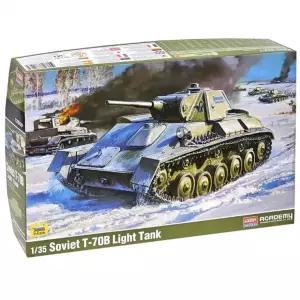 아카데미과학 소비에트연방 T-70B 경전차 프라모델
