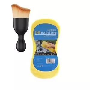 세차용품세트 세차 압축 미트 폼 패드 블럭 먼지 브러쉬 세트
