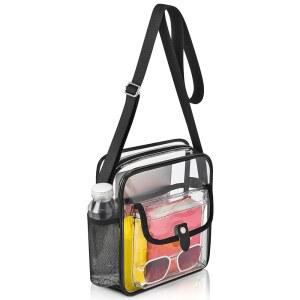 지갑 어깨끈 경기장 있는 조절 병 백 이벤트 홀더 - 크로스바디 스포디어스 1개가 가능한 콘서트를 클리어 위한