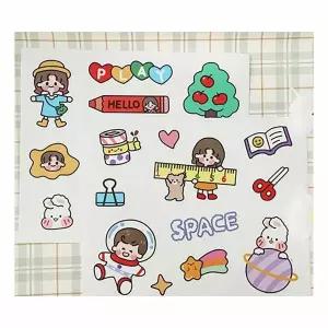 [하프클럽/브이와이]다이어리 다꾸 스티커/데코 다꾸용 캐릭터