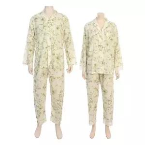 [갤러리아] [바바라]아사면 플라워 프린트 커플파자마세트AWP4619BAMP4619B