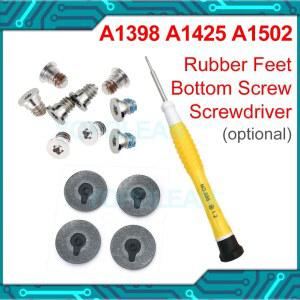 맥북 프로 레티나 13 인치 15 인치 A1398, A1425, A1502, 2012, 2013, 2014, 2015 용 하단 나사 나사, 고무 발 스크루 드라이버, 신제품