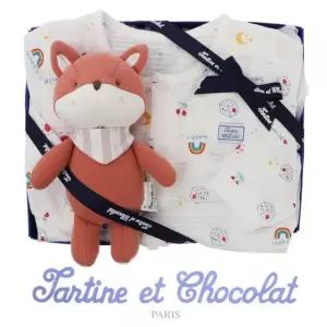 [갤러리아] (쇼콜라/임신/출산/백일/돌/조카) 클로드내의 + 여우인형 2종세트