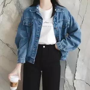 후드청자켓 아방 블루종 봄아우터 워크 여성봄버