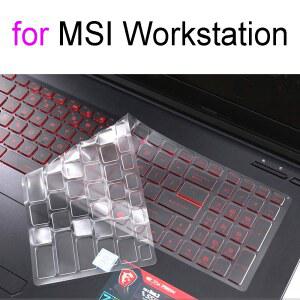 MSI 모바일 워크스테이션 WF65 WF66 WF75 WF76 WT75 WT72 WT73VR WT70 WT60 WP65 노트북 보호 스킨 케이스 15 17용 키보드 커버