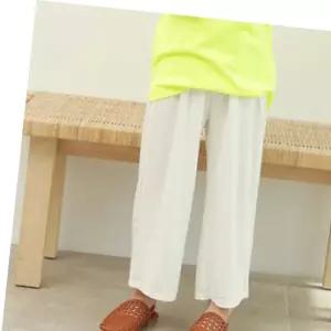 키즈 썸머 팬츠 통기성이 좋은 일자 통바지 팬츠