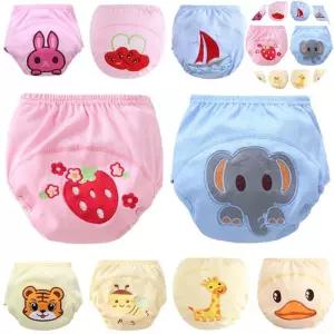 신생아팬티 앙증맞은 순면 배변훈련팬티 203786 4종세트