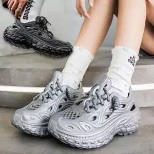 남녀 어글리 레인슈즈 운동화 1P 통기성 우천 신발 WFJJ8PD