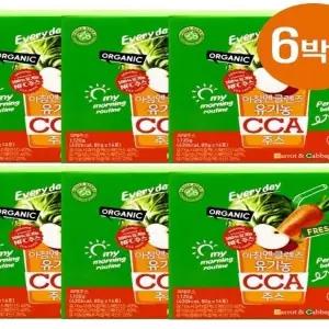 홀베리 아침엔 클렌즈 유기농 CCA주스 까주스 6박스(84포)(AD)