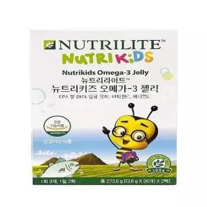 암웨이 뉴트리키즈 오메가3 젤리 새콤달콤 어린이 오메가젤리(AD)