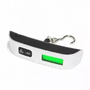 (주문옵션 휴대용 미니 손저울)휴대용 디지털 손저울 여행용 수하물 캐리어 저울 50kg