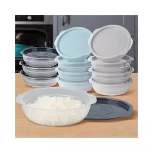 루미나D 냉장고 보관용기 4p 냉동밥 정리수납 냉동실