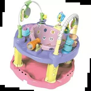 아이쏘서 아이 쏘서 정글 액티비티 핑크 멀티 아기 3in1