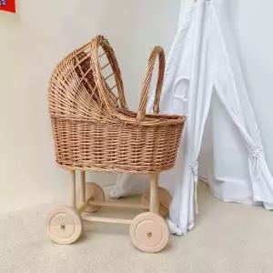 아기방 라탄요람 모세바구니 아기침대 소품 스튜디오촬영 신생아 인테리어