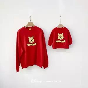 [보리보리/오뜨베베]푸우와친구들맨투맨 푸우(패밀리룩)(간절기)