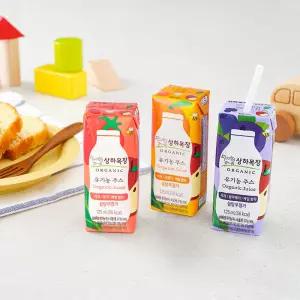 [매일유업] 상하목장 유기농 주스 125ml 혼합세트 24팩