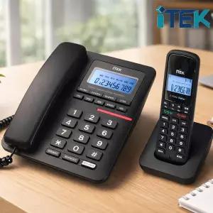 아이텍 가정용 사무실 업소용 발신자 유무선 전화기 IK-3010