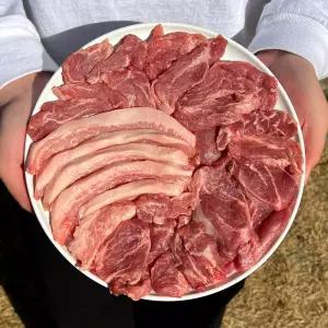 [집에서먹자] 육즙가득 쫄깃고소 돼지고기 특수부위 뒷고기 1kg