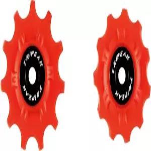 트라이피크 11T SRAM/시마노 세라믹 하이브리드 베어링 자키 휠 풀리 세트 SRAM 10/11 스피드 로드/MTB