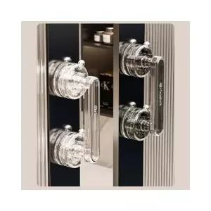 루미나D 욕실 흡착식 유리문 손잡이 미닫이문 냉장고 베란다