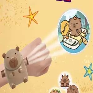 제나디자인 카피바라 빔프로젝터 손목시계 어린이시계